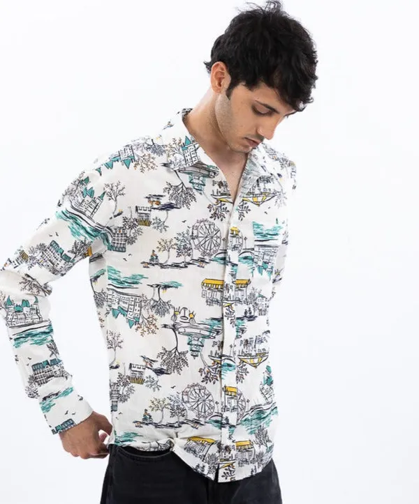 Multicolour_Old_Town_Oversized_Rayon_Cotton_Shirt_For_Women