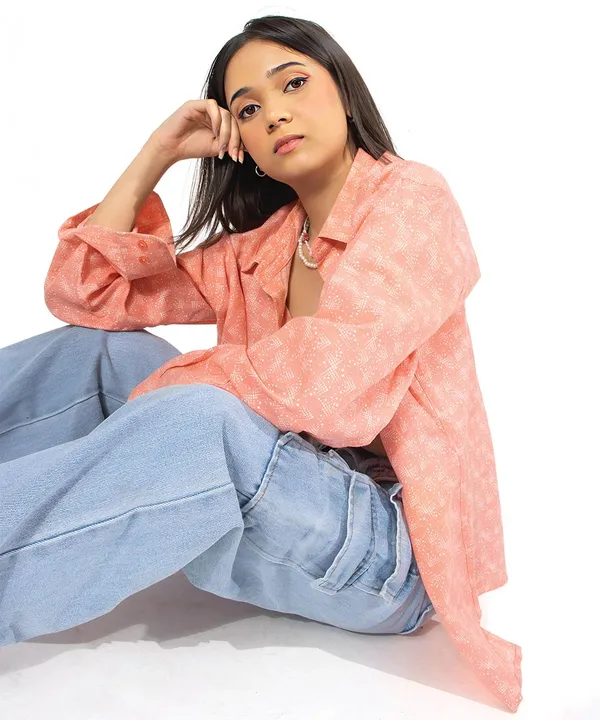 Peach_Fizz_Oversized_Rayon_Cotton_Shirt_For_Women