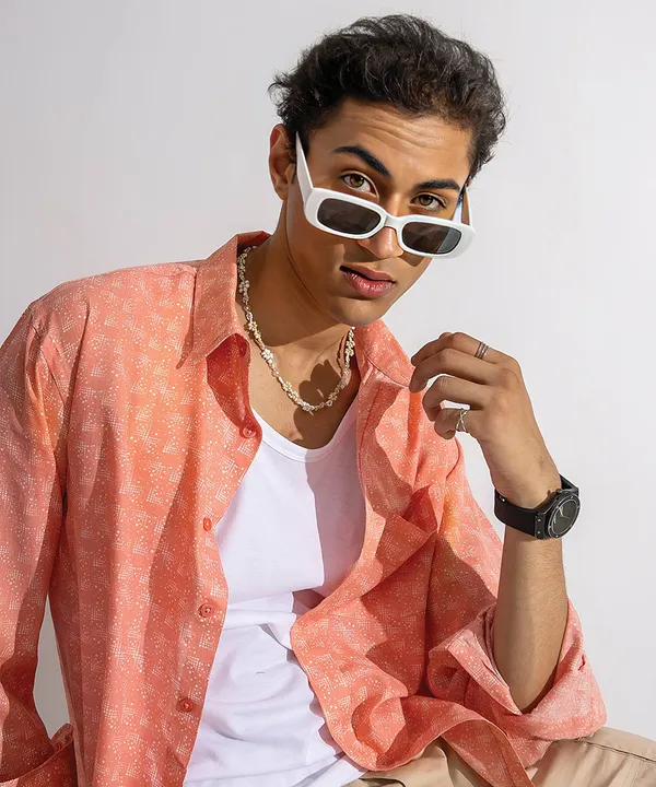 Peach_Fizz_Oversized_Rayon_Cotton_Shirt_For_Women
