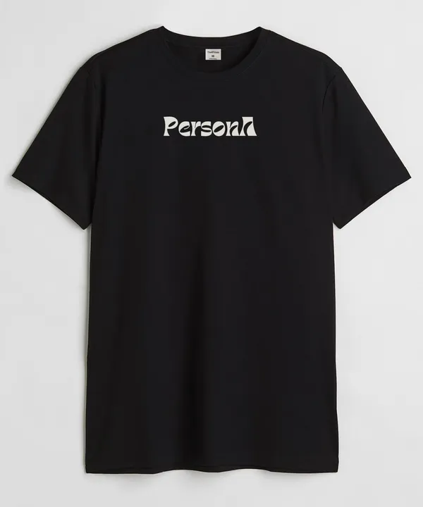 Black_Persona_Round_Neck_Cotton_T-Shirt_For_Unisex