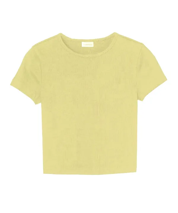 Lemon_Ribbed_Cropped_Top_For_Women