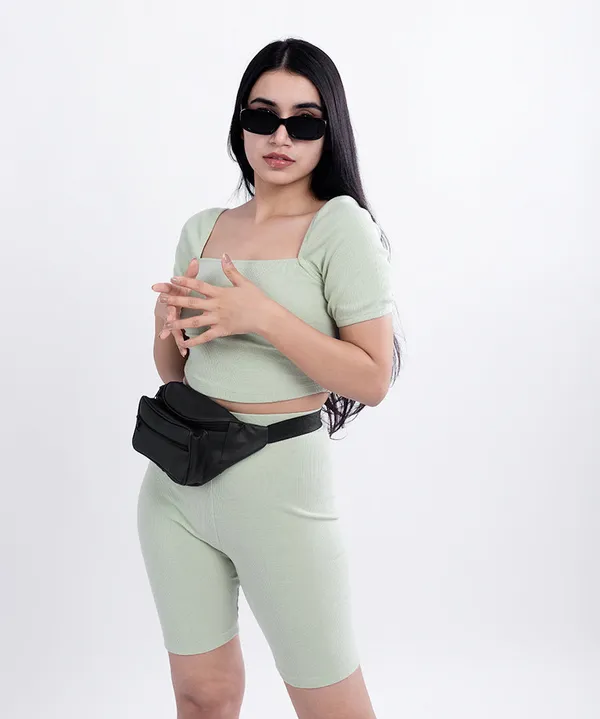 Pastel_Green_Ribbed_Puff_Sleeves_Square_Neck_Top_For_Women