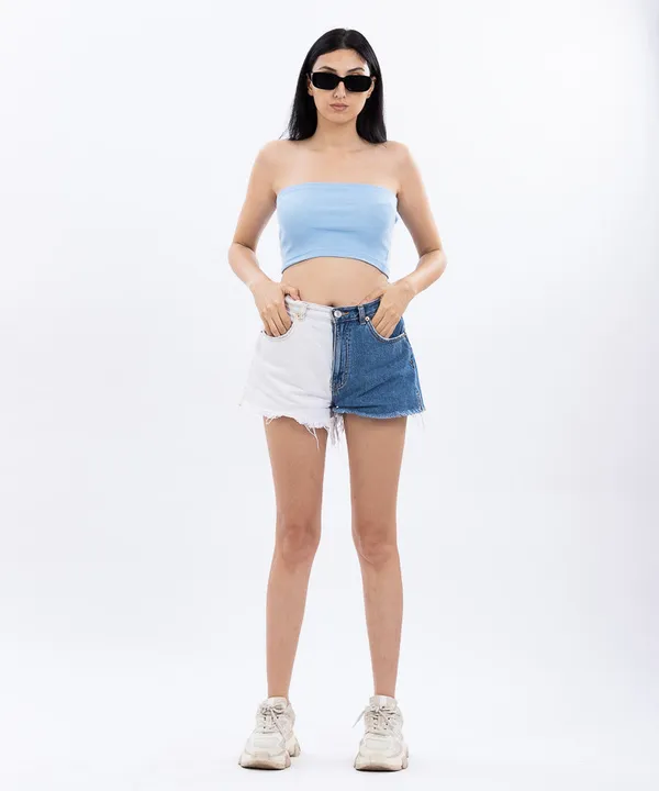 Light_Blue_Ribbed_Tube_Top_For_Women