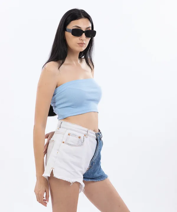 Light_Blue_Ribbed_Tube_Top_For_Women