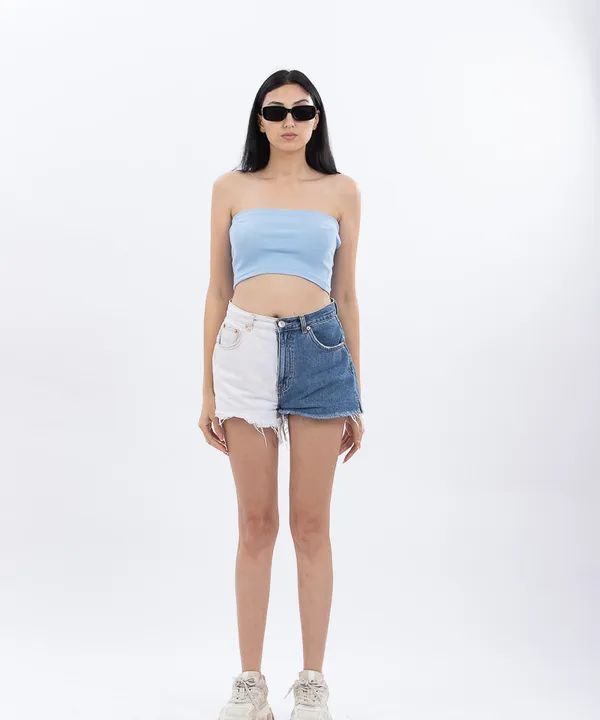 Light_Blue_Ribbed_Tube_Top_For_Women
