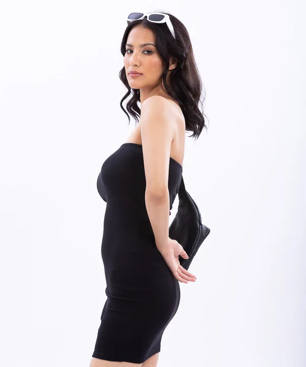 Black_Ribbed_Tube_Bodycon_Dress_For_Women
