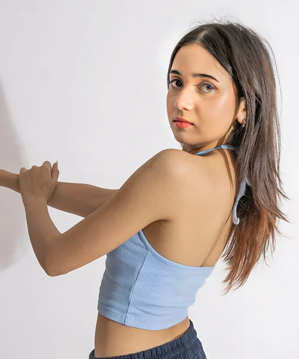 Light_Blue_Ribbed_Knitted_Top_For_Women