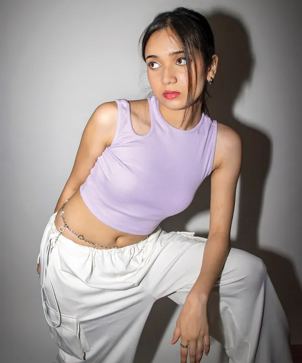 Lilac_Ribbed_Shoulder_Cutout_Top_For_Women