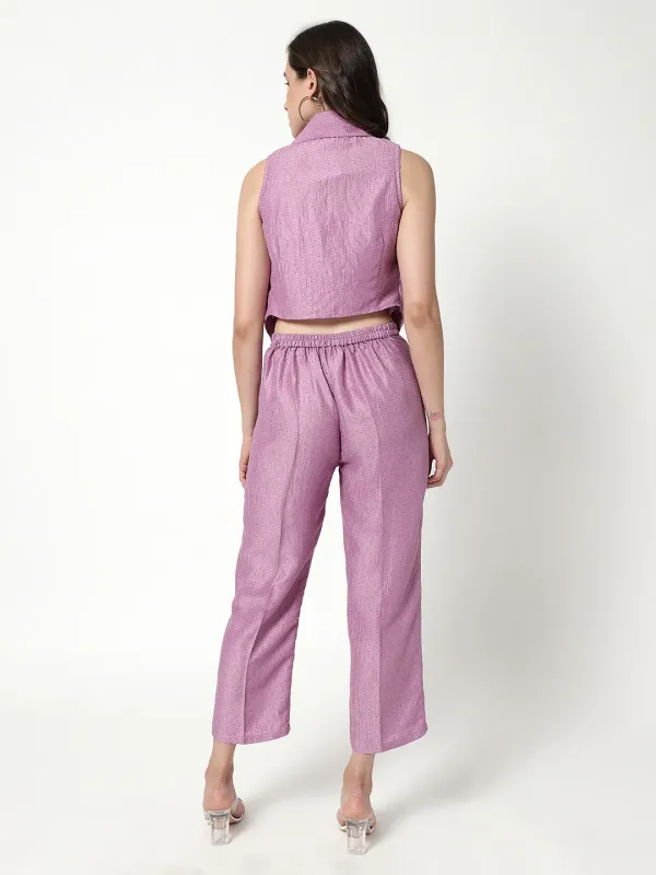 Solid_Sequin_Embellished_Waistcoat_Top_With_Matching_Pant_Set