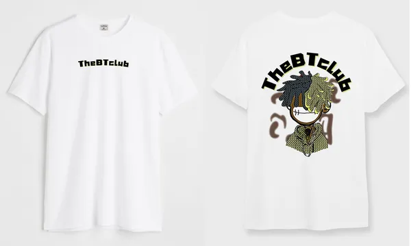 White_The_Buzz_Round_Neck_Cotton_T-Shirt_For_Unisex