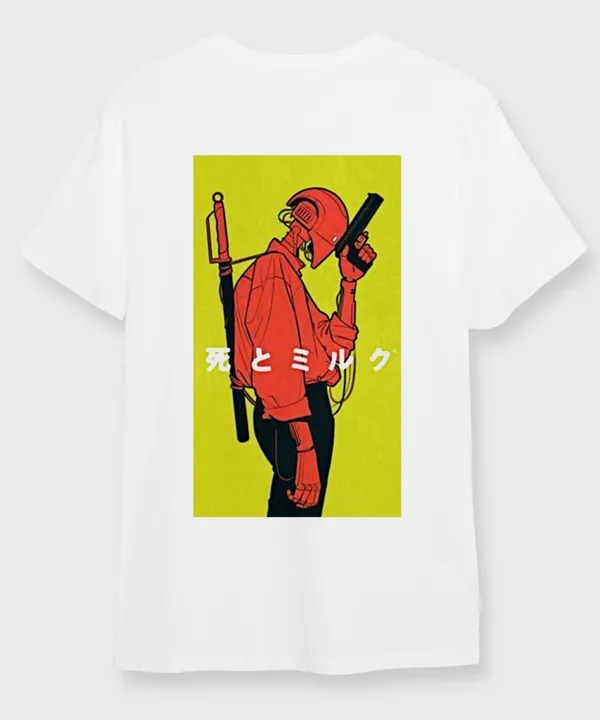 White_&_Yellow_The_Death_Round_Neck_Cotton_T-Shirt_For_Unisex