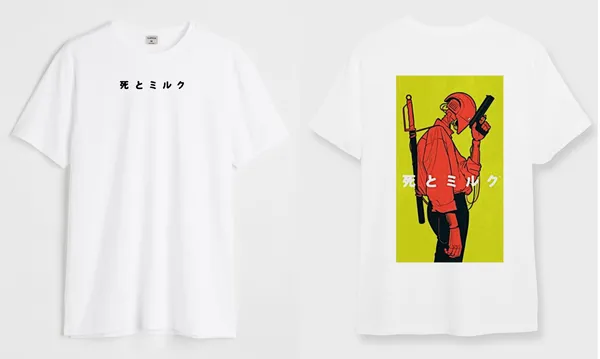 White_&_Yellow_The_Death_Round_Neck_Cotton_T-Shirt_For_Unisex