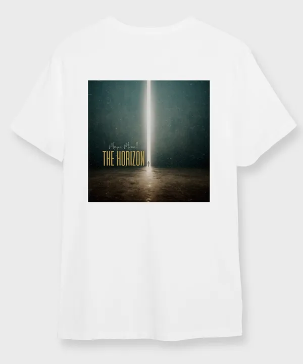 White_&_Black_The_Horizon_Round_Neck_Cotton_T-Shirt_For_Unisex