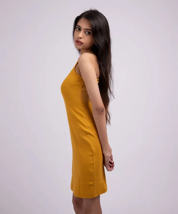 Mustard_Ribbed_Tie_Detail_Backless_Bodycon_Dress_For_Women