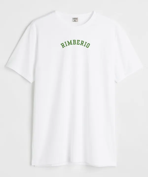 White_&_Green_Varsity_League_Round_Neck_Cotton_T-Shirt_For_Unisex