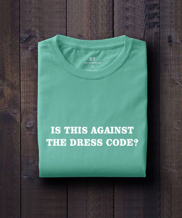 Blue_Is_This_Against_The_Dress_Code_Cotton_T-Shirt_For_Unisex