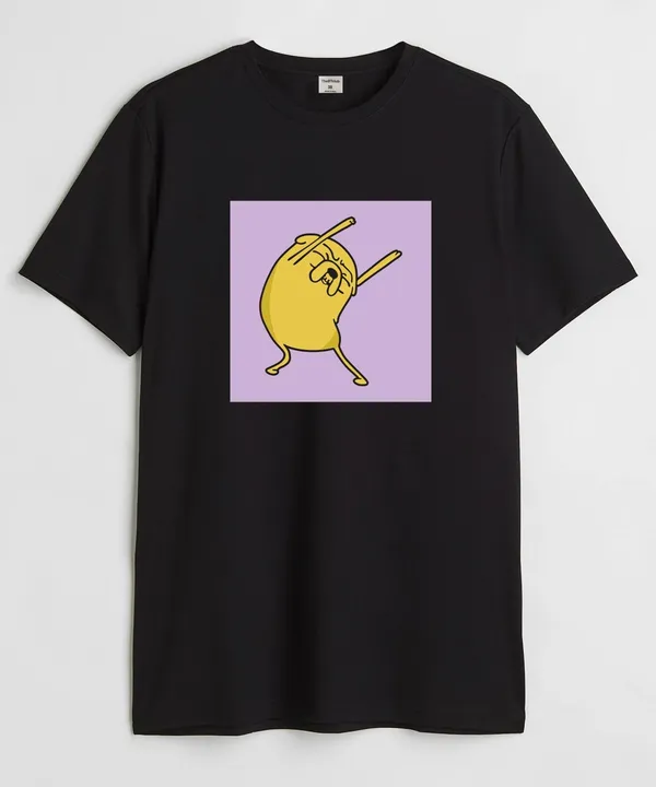 Black_Dab_Cotton_T-Shirt_For_Unisex