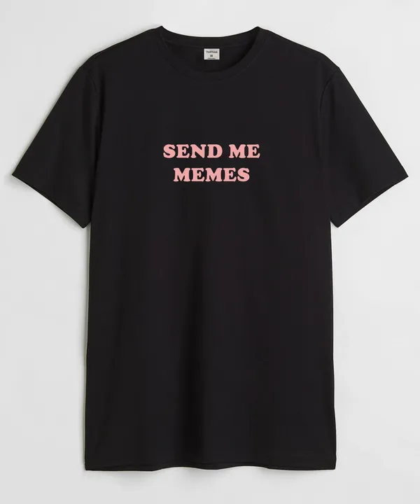 Black_Send_Me_Memes_Cotton_T-Shirt_For_Unisex
