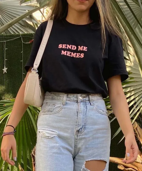 Black_Send_Me_Memes_Cotton_T-Shirt_For_Unisex