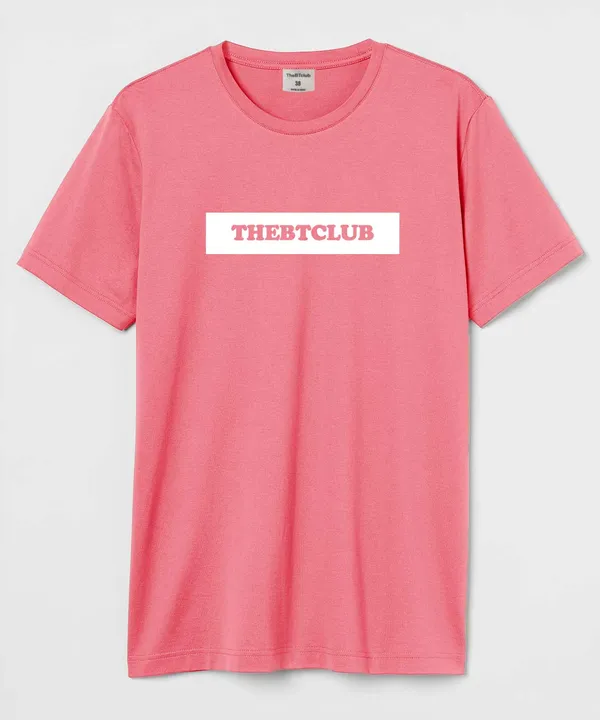 Pink_Signature_Cotton_T-Shirt_For_Unisex