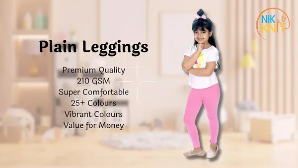 Viscose_Lycra_Premium_Stretchable_Plain_Leggings_For_Kids_Pack_Of_3