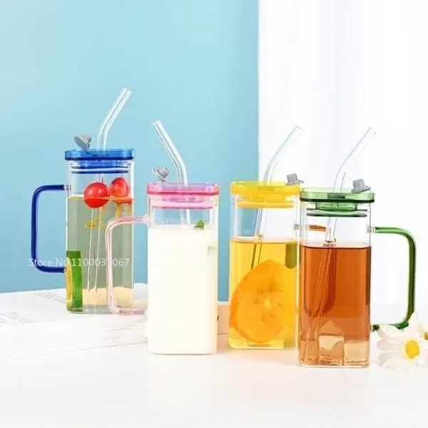 Transparent_Square_Handle_Can_Shaped_Glass_Tumbler_Drinking_Glasses_With_Glass_Straw_For_Water_Juice_Iced_Coffee_Cold_Beverages_-_400Ml_(Set_Of_4)