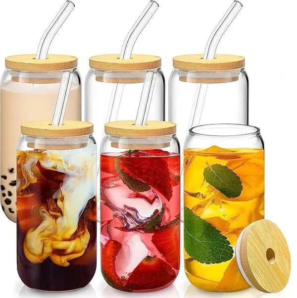 Transparent_Drinking_Glasses_With_Bamboo_Lids_And_Glass_Straw_Can_Shaped_Glass_Cups_Juice_Glasses_Ice_Coffee_Glasses_Cute_Tumbler_Cup_-_500Ml_(Set_Of_6)