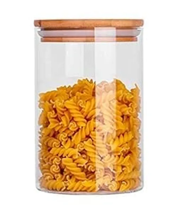 Transparent_Wooden_Storage_Container_Jar_With_Sealing_Bamboo_Lid_For_Kitchen_Storage_And_Multipurpose_Use_(320Ml)