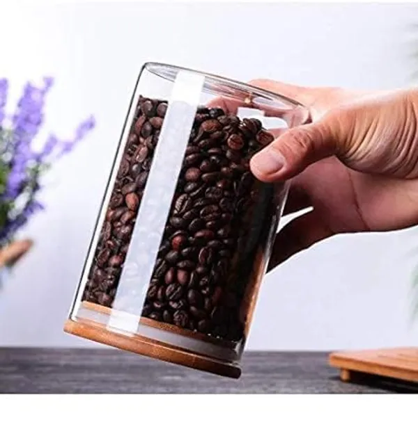Transparent_Wooden_Storage_Container_Jar_With_Sealing_Bamboo_Lid_For_Kitchen_Storage_And_Multipurpose_Use_(320Ml)