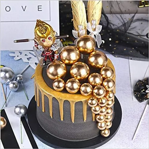 Golden_Faux_Ball_Cake_Topper_Ball_Topper_Cake_Decorating_Faux_Ball_Topper_Ball_Cake_Topper_Cake_Decoration_Cake_Decorating_Balls_Cake_Topper()
