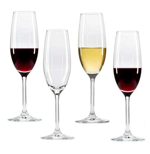 Transparent_Elegant_Bar_Glassware_For_Champagne_Glass_Water_Juice_Beer_Drinks_And_Cocktails_Mixed_Drinks_Glass_All_Purpose_Long_Steam_Champagne_Glass_170Ml_(Set_Of_4)