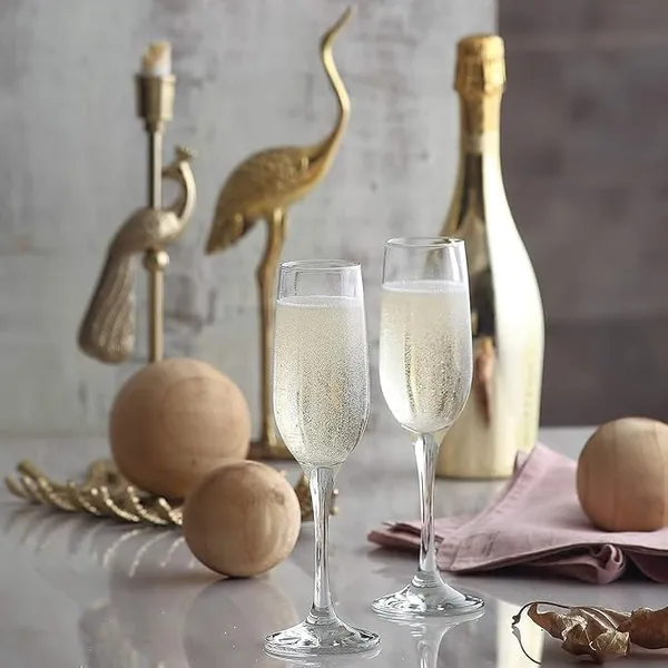 Transparent_Elegant_Bar_Glassware_For_Champagne_Glass_Water_Juice_Beer_Drinks_And_Cocktails_Mixed_Drinks_Glass_All_Purpose_Long_Steam_Champagne_Glass_170Ml_(Set_Of_4)