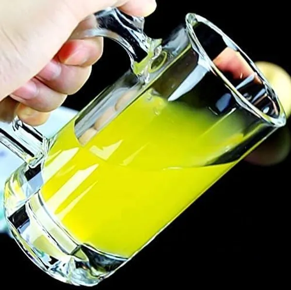 Transparent_Clear_Glass_Beer_Mugs_With_Handle_Fancy_Beer_Mug_Crystal_Beer_Mug_Classic_Design_Mug_With_Glass_Handle_For_Multipurpose_Drink_-_400Ml_(Set_Of_4)