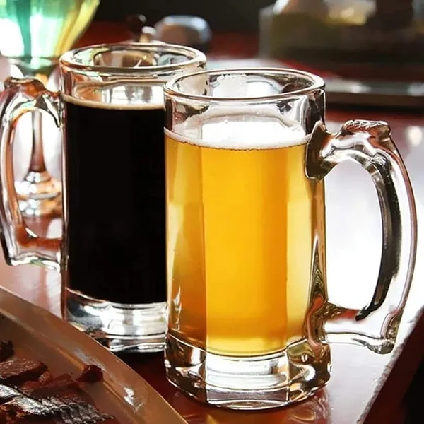 Transparent_Clear_Glass_Beer_Mugs_With_Handle_Fancy_Beer_Mug_Crystal_Beer_Mug_Classic_Design_Mug_With_Glass_Handle_For_Multipurpose_Drink_-_400Ml_(Set_Of_4)
