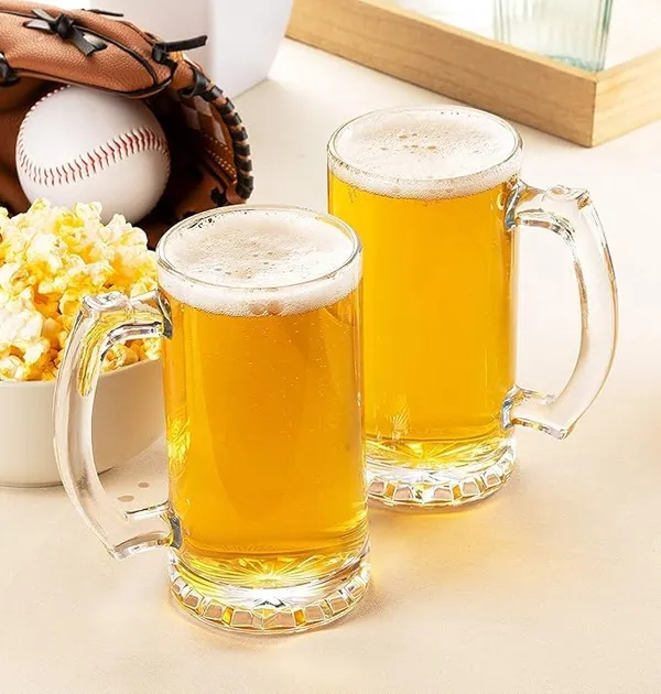 Transparent_Clear_Glass_Beer_Mugs_With_Handle_Fancy_Beer_Mug_Crystal_Beer_Mug_Classic_Design_Mug_With_Glass_Handle_For_Multipurpose_Drink_-_400Ml_(Set_Of_4)