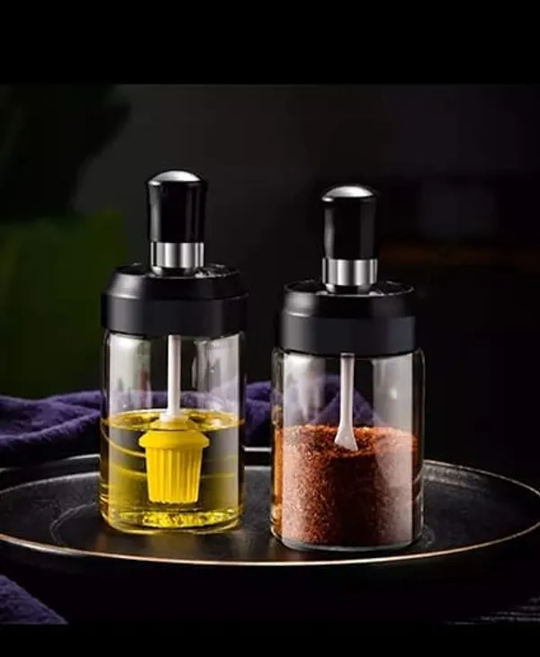 Transparent_Clear_Borosilicate_Glass_Food_And_Pickle_Storage_Spice_Jar_Food_Storage_Jar_With_Brush_For_Ghee_Butter_Oil_&_Stoppers_(Pack_Of_1/_Brush_Jar)