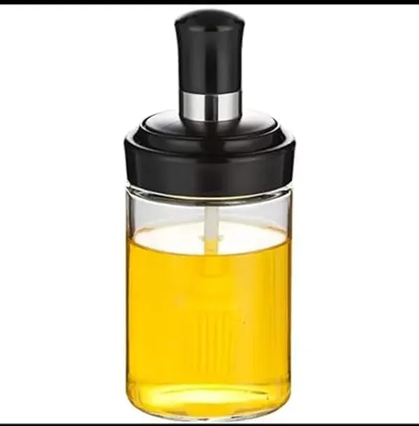 Transparent_Clear_Borosilicate_Glass_Food_And_Pickle_Storage_Spice_Jar_Food_Storage_Jar_With_Brush_For_Ghee_Butter_Oil_&_Stoppers_(Pack_Of_1/_Brush_Jar)