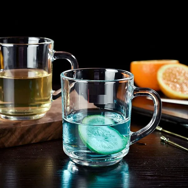 Clear_Glass_Tea_Cup_With_Convenient_Solid_Handle_Cups_Suitable_for_Coffee,_Milk,_Cappuccinos,_Lemon_Tea,_Green_Tea_(Transparent,_250Ml)