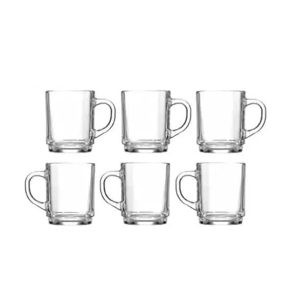 Clear_Glass_Tea_Cup_With_Convenient_Solid_Handle_Cups_Suitable_for_Coffee,_Milk,_Cappuccinos,_Lemon_Tea,_Green_Tea_(Transparent,_250Ml)