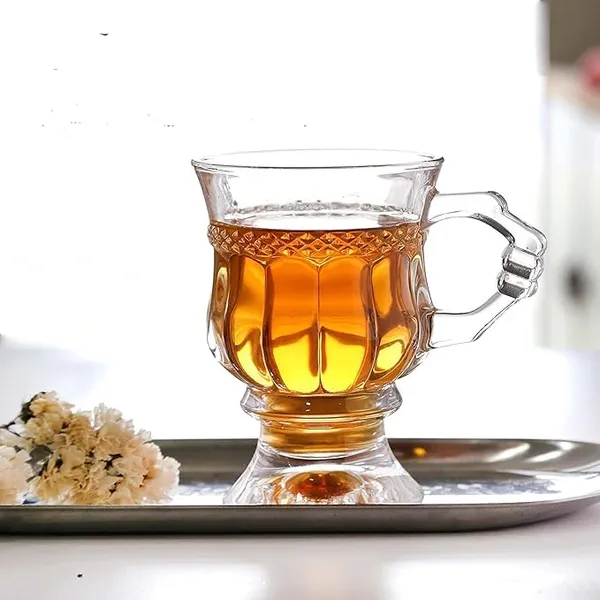 Transparent_Clear_Round_Crystal_Clear_Glass_Tea_Cup_-_145Ml_With_Convenient_Solid_Handle_Cups_Espresso_Mug_Set_For_Cappuccino_Milk_Tea_Coffee_Hot-Cold_Drinks_(Pack_Of_2)