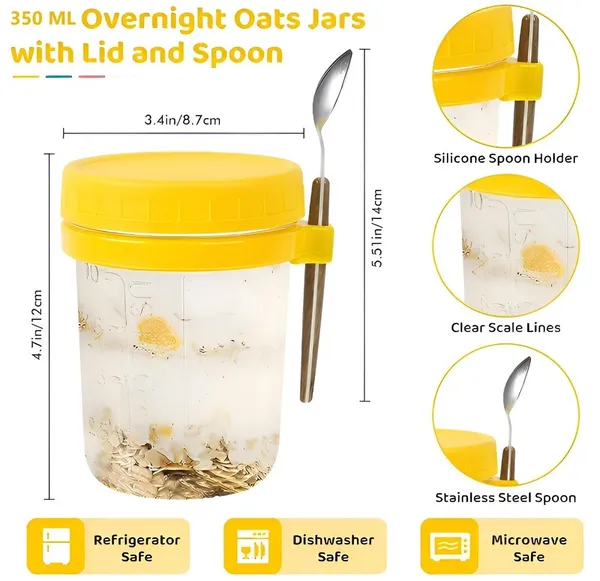 Multicolor_350_Ml_Glass_Storage_Container_Overnight_Oats_Containers_With_Lids_And_Spoons_Glass_Mason_Jars_For_Overnight_Oats_Leak_Proof_Oatmeal_Container_-_-_Pack_Of_4