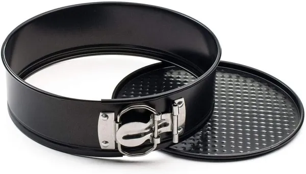 Carbon_Steel_Cake_Mould_Springfrom_Pan_With_Removable_Bottom__and_Easy_Release__Round_Cake_Pan_For_Baking_Cheesecake,_Deep_Dish_Pizza_|Set_of_3|