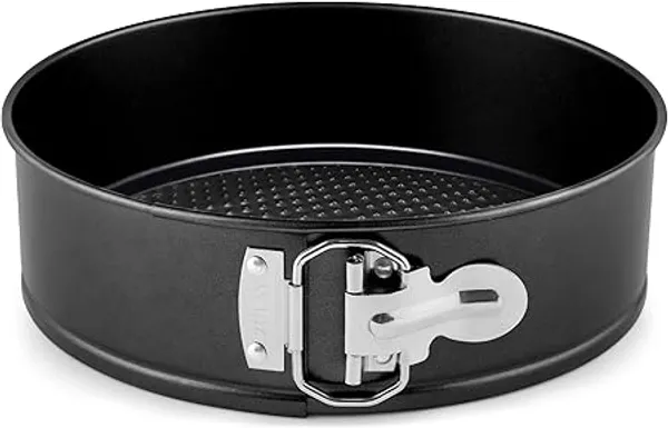 Nonstick_-_Cheesecake_Pan_with_Removable_Bottom,_Spring_Form_Round_Baking_Cake_Mold_for_Cheesecake_or_Pie,Bakeware_Accessories,Baking_Gadgets-Matte_Black_,_Pack_of_1