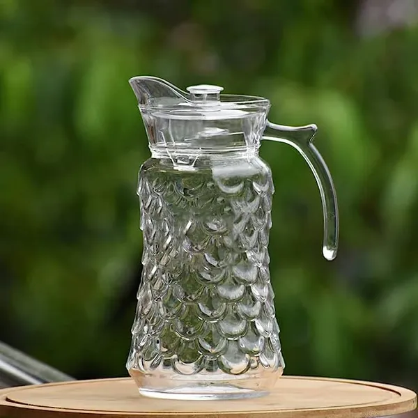 Transparent_Pack_Of_1_Pcs_Glass_Water_Jug_With_Lid_1.7_Litre_(Crystal_Clear)_Sturdy_Glass_Jug_Pitcher_For_Hot_Water_Iced_Tea_Juices_Cocktail_Mocktail_Beverages_For_Dining_Table_(1700Ml)