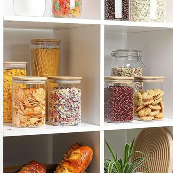 Transparent_700_Ml_Square_Wooden_Jar_With_Airtight_Bamboo_Wooden_Lid_Storage_Container_Wooden_Jar_For_Cookies_Coffee_Pasta_Sugar_Pack_Of_4