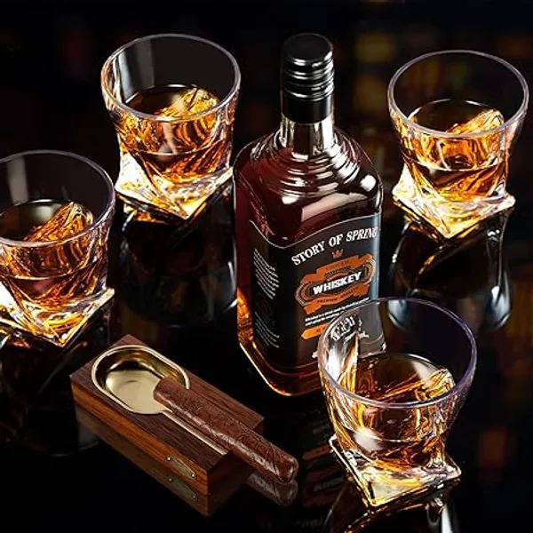 Transparent_Twist_European_Crystal_Bar_Glass_For_Drinking_Bourbon_Scotch_Glass_Set_Whisky_Glass_(280_Ml_Glass_Clear)