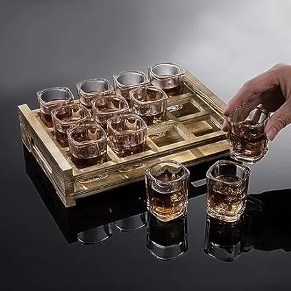 Clear_Heavy_Base_Shot_Glasses_For_Whiskey,_Tequila,_Vodka_Crystal_For_Party_Bar,_Vodka_&_Tequila_(Square_Shape,_24_Pc)