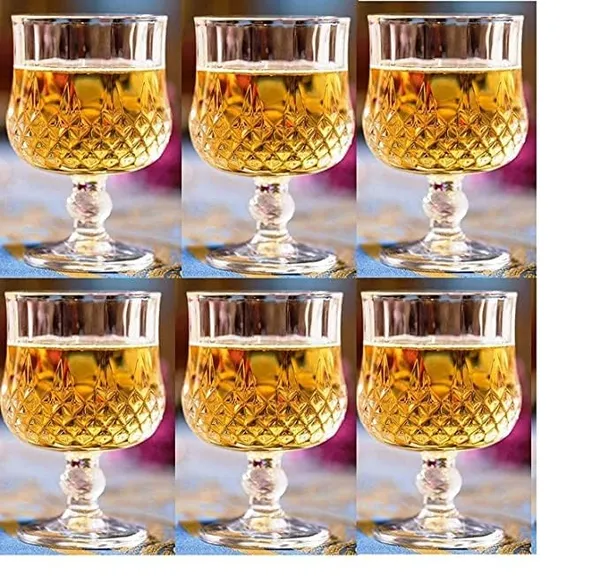 Transparent_Designer_Glass_For_Taking_And_Serving_Various_Drinks_Crystal_Clear_Brandy_Glass_Classic_Red_Wine_Glasses_Clear_Cut_Designed_And_Shining_Glass_180_Ml_(Set_Of_4)