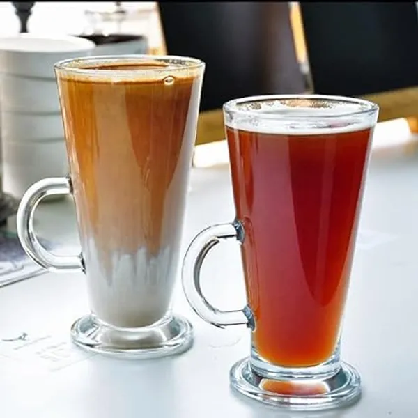 Transparent_Clear_270_Ml_Irish_Glass_Coffee_Mug_Set_Tea_Glasses_For_Hot/Cold_Beverages_Thermal_Shock_Resistant_Tempered_Glass_Mugs_For_Cappuccino_Latte_Espresso_(Set_Of_6)