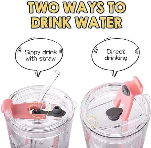 Transparent_Clear_Glass_Tumbler_With_Lid_Straw_For_Hot_And_Cold_Beverages_Tea_Coffee_Travel_Bottle_Smoothies_Fruit_Juice_Jar_(470Ml_Assorted_Color)
